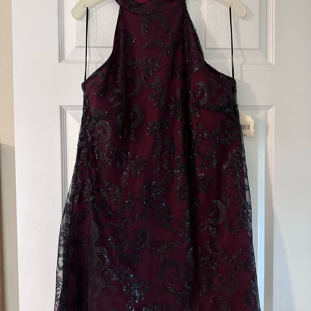 Maroon Halter Dress Altar’d State